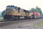 Eastbound stack train